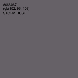 #666067 - Storm Dust Color Image