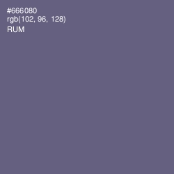 #666080 - Rum Color Image