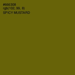 #666308 - Spicy Mustard Color Image