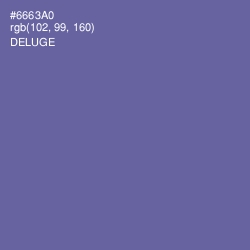 #6663A0 - Deluge Color Image