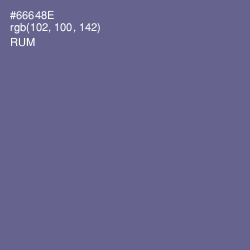 #66648E - Rum Color Image