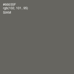 #66655F - Siam Color Image