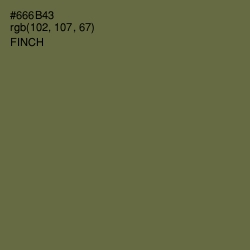 #666B43 - Finch Color Image