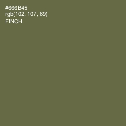 #666B45 - Finch Color Image