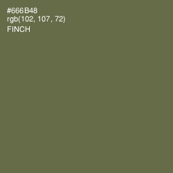 #666B48 - Finch Color Image