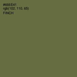 #666E41 - Finch Color Image