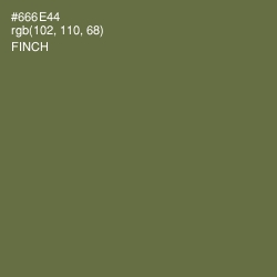 #666E44 - Finch Color Image