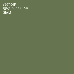 #66754F - Siam Color Image