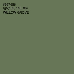 #667656 - Willow Grove Color Image