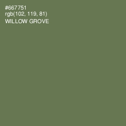 #667751 - Willow Grove Color Image