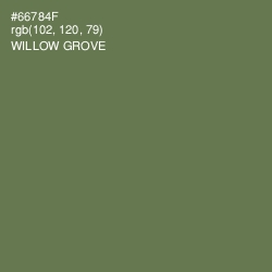 #66784F - Willow Grove Color Image