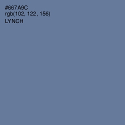 #667A9C - Lynch Color Image