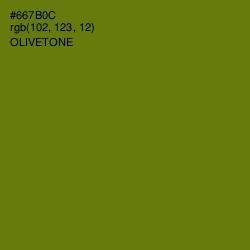 #667B0C - Olivetone Color Image