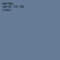 #667B96 - Lynch Color Image