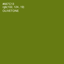 #667C13 - Olivetone Color Image