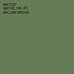 #667C57 - Willow Grove Color Image