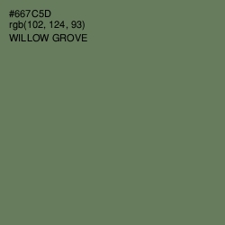 #667C5D - Willow Grove Color Image