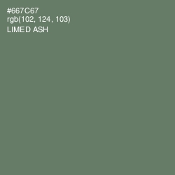 #667C67 - Limed Ash Color Image