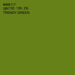 #668117 - Trendy Green Color Image