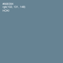 #668394 - Hoki Color Image