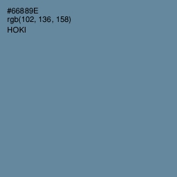 #66889E - Hoki Color Image