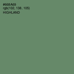 #668A69 - Highland Color Image