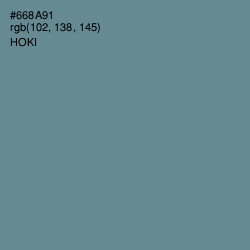 #668A91 - Hoki Color Image