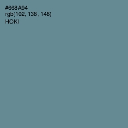 #668A94 - Hoki Color Image