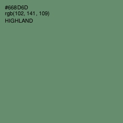 #668D6D - Highland Color Image