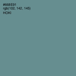 #668E91 - Hoki Color Image