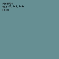 #668F94 - Hoki Color Image