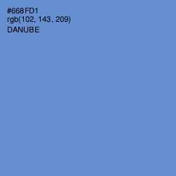 #668FD1 - Danube Color Image