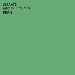 #66AA75 - Fern Color Image