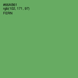 #66AB61 - Fern Color Image
