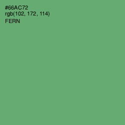 #66AC72 - Fern Color Image