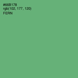 #66B178 - Fern Color Image