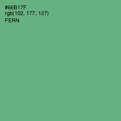 #66B17F - Fern Color Image