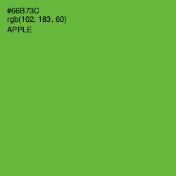 #66B73C - Apple Color Image