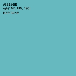#66B9BE - Neptune Color Image