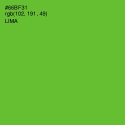 #66BF31 - Lima Color Image