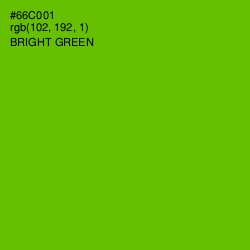 #66C001 - Bright Green Color Image