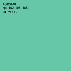 #66C6A8 - De York Color Image