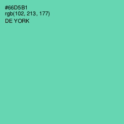 #66D5B1 - De York Color Image