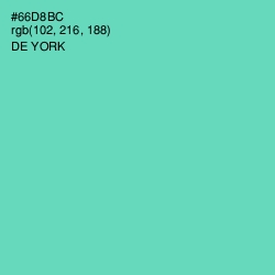 #66D8BC - De York Color Image