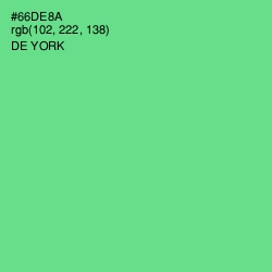 #66DE8A - De York Color Image