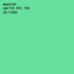 #66DF9F - De York Color Image