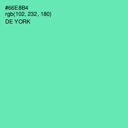 #66E8B4 - De York Color Image