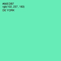 #66EDB7 - De York Color Image