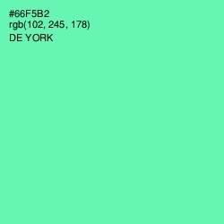 #66F5B2 - De York Color Image