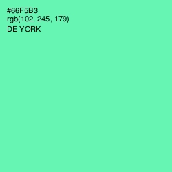 #66F5B3 - De York Color Image